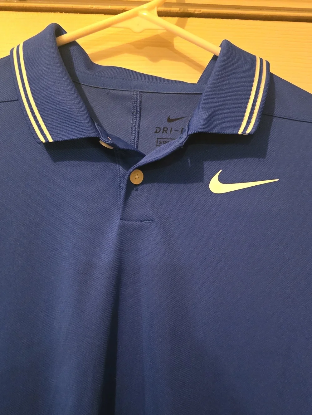 Nike Boy's Dri-FIT Blue Polo Shirt